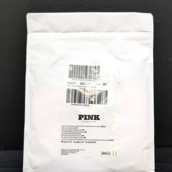 Victoria Secret Pink Logo Cotton High Leg Thong Panties Medium Multi Pack of 5 - Picture 6 of 9